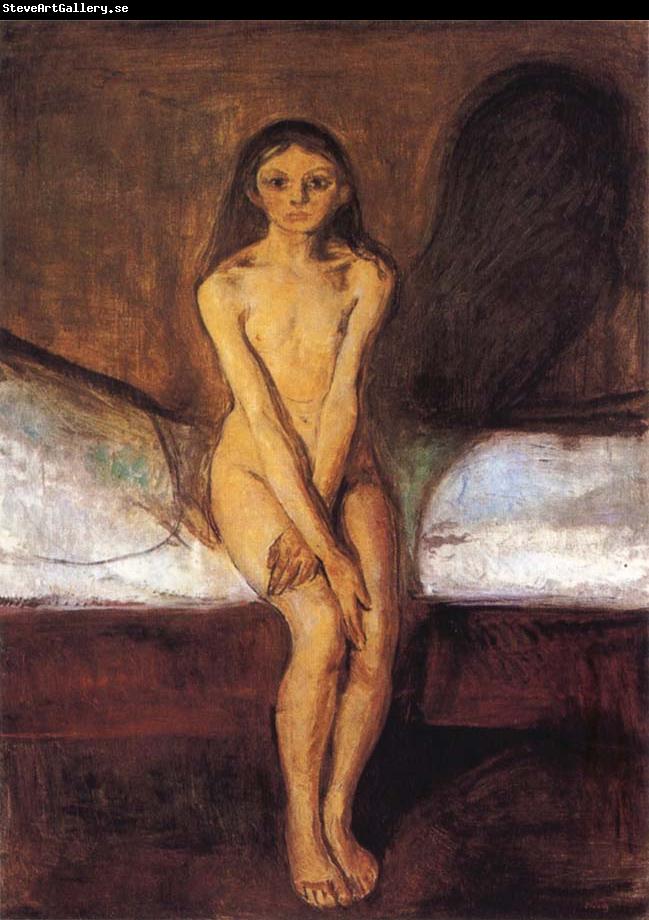 Edvard Munch Puberty